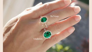 lab grown emerald ring