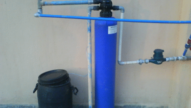 salt based water softener installation