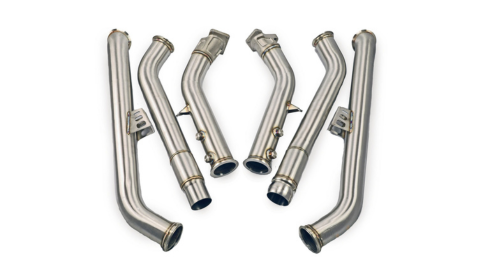 mercedes e63 downpipe install