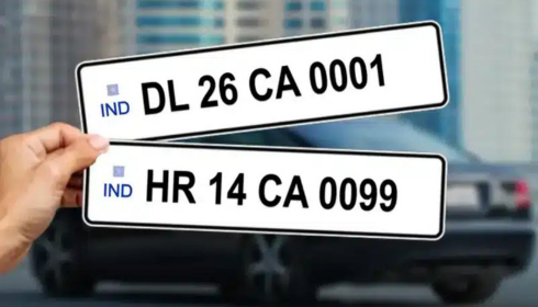 book my hsrp number plate